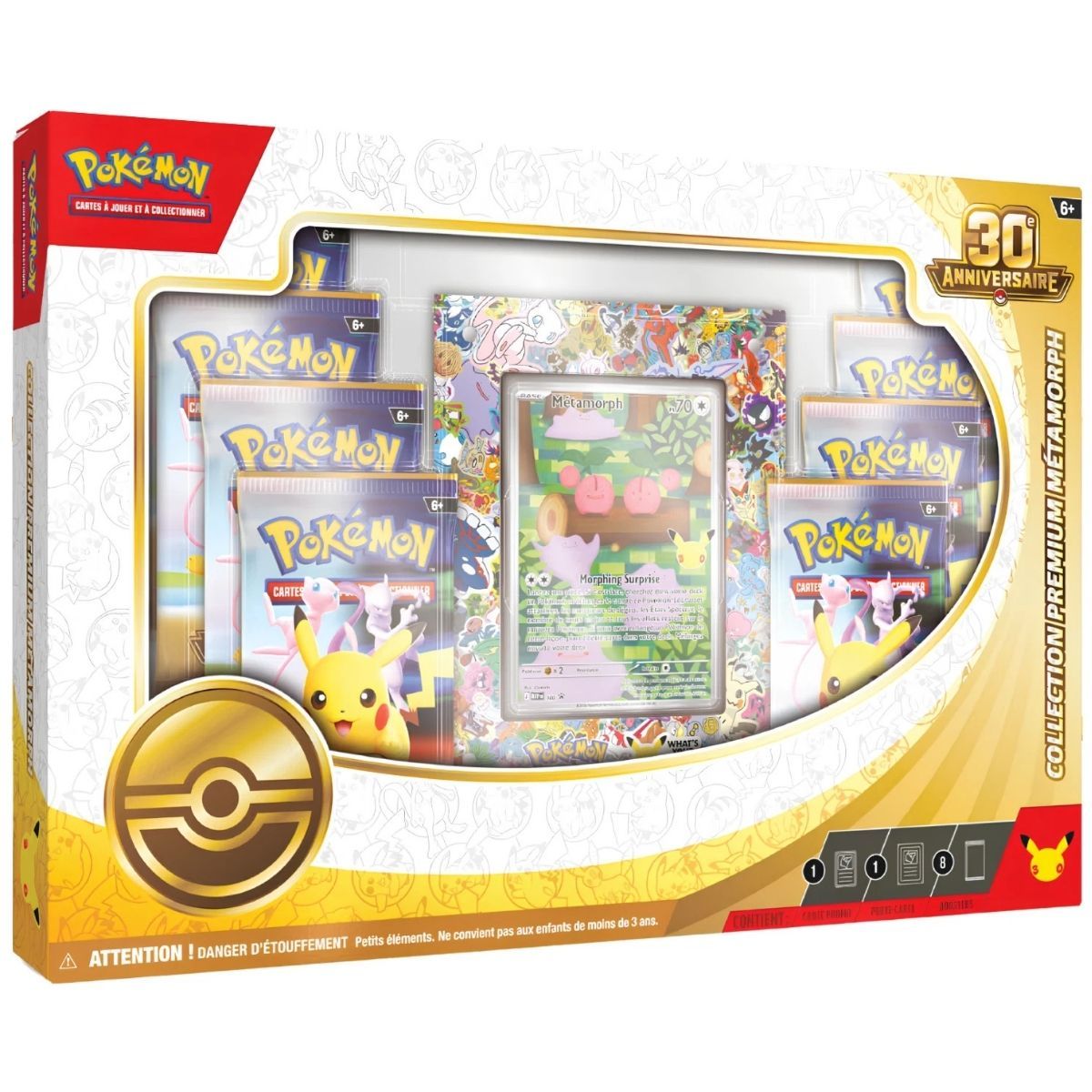 Coffret Pokémon Collection Premium Métamorph 30th