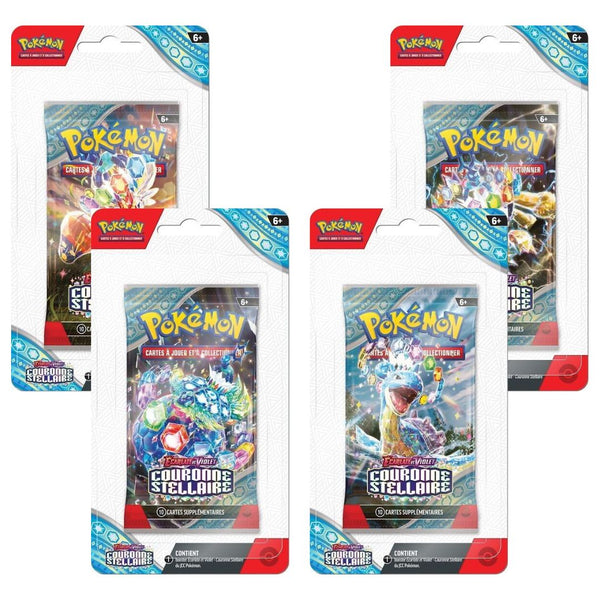 Artset Blisters Pokémon Couronne Stellaire - EV07