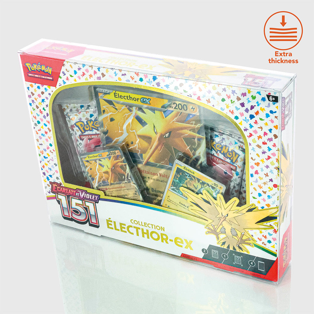 Clear Case pour Coffret 4 boosters - Phoenix Shield