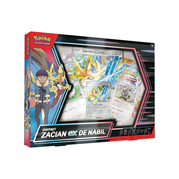 Coffret Zacian Ex de Nabil