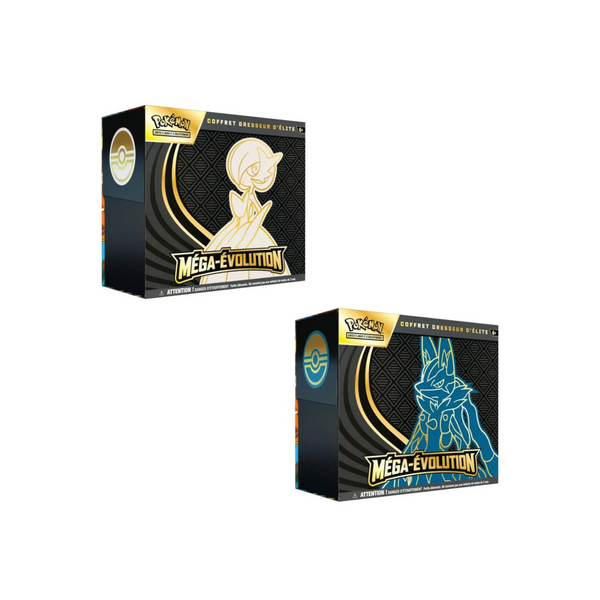 [PRÉCOMMANDE] Pack 2 ETB Méga-Evolution Lucario et Gardevoir - ME01