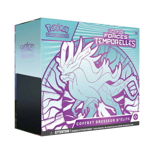 ETB Pokémon EV05 Forces Temporelles  –  Serpente-Eau Coffret Dresseur D’Élite