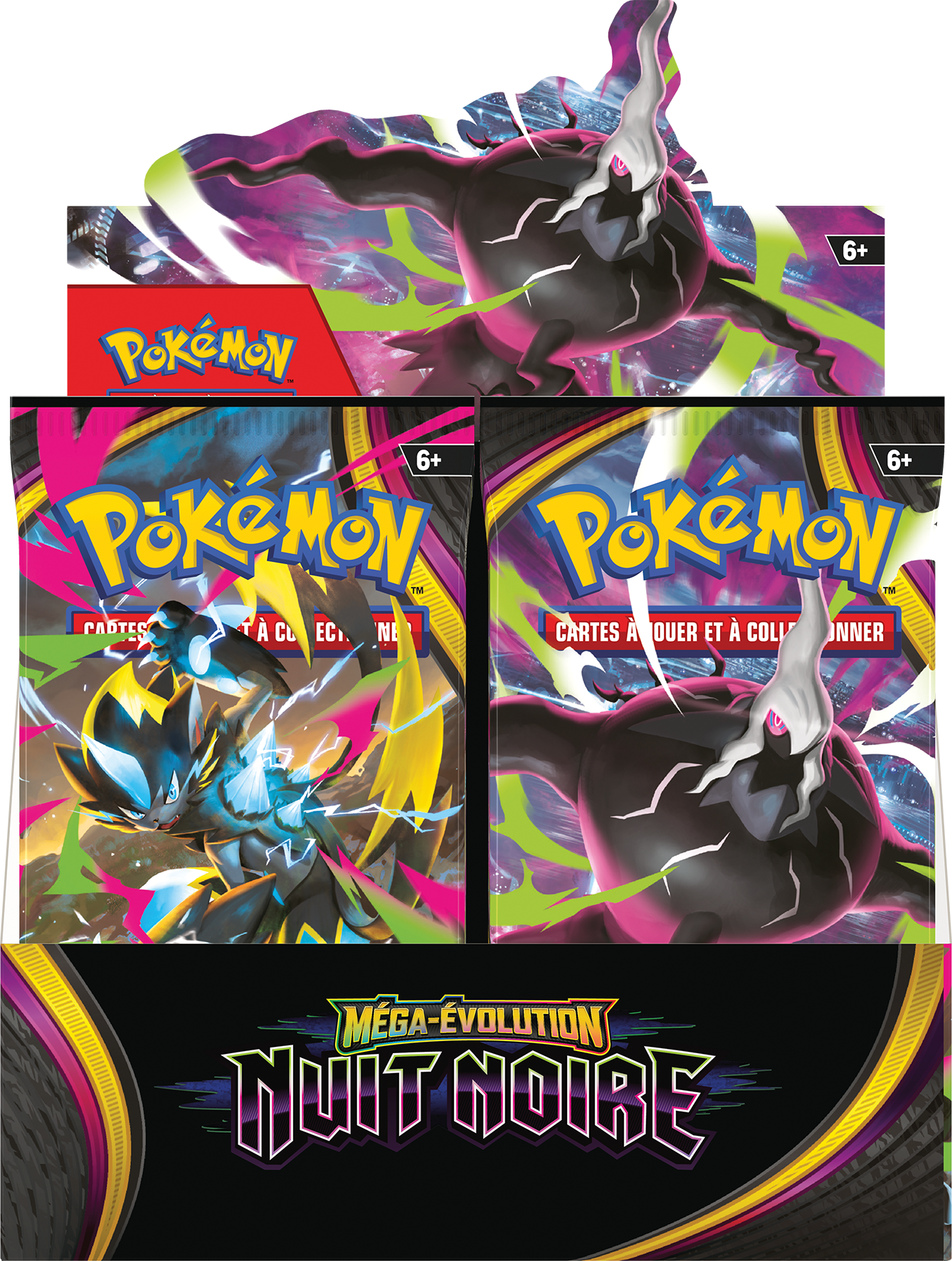Display 36 boosters Pokémon Nuit Noire - ME05