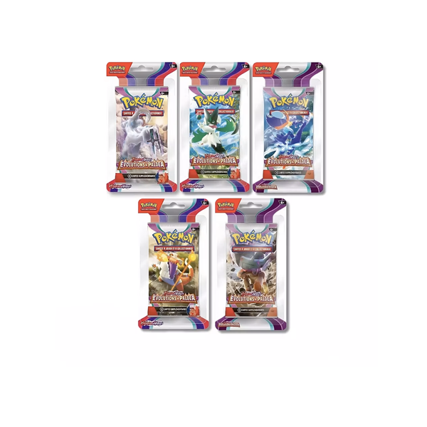 Artset Blisters Pokémon Evolutions à Paldéa - EV02
