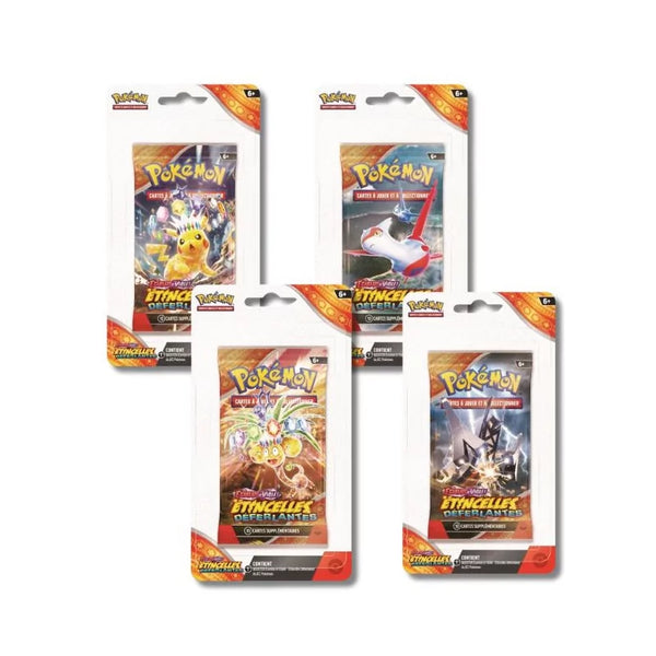 Artset Blisters Pokémon Étincelles Déferlantes - EV08