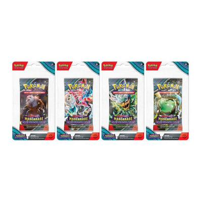 Artset Blisters Pokémon Mascarade Crépusculaire - EV06