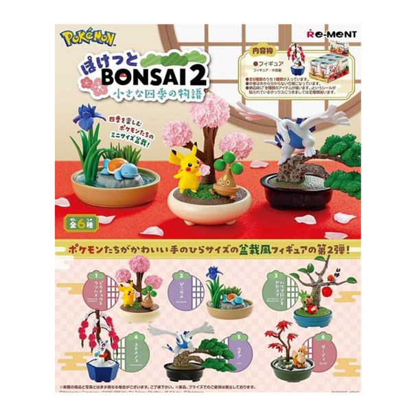 Blind Box Figurine Pokémon - Bonsai 2 Re-Ment