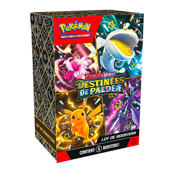 Bundle Pokémon Destinées de Paldea – EB 4.5