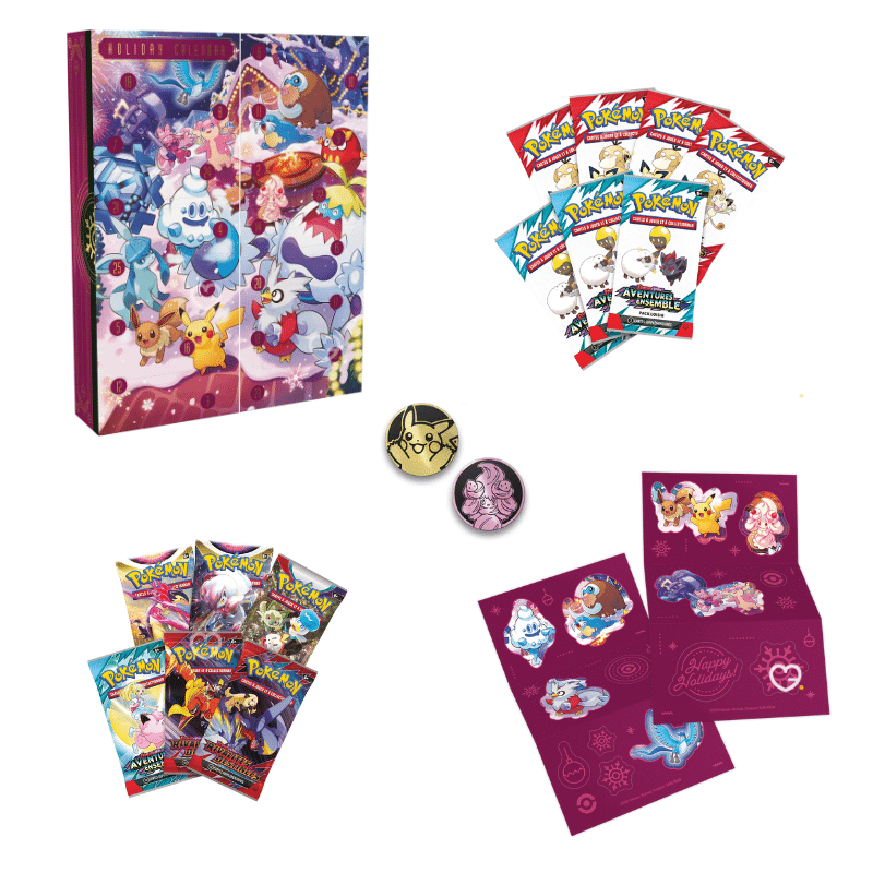 Calendrier de l'Avent Pokémon 2025