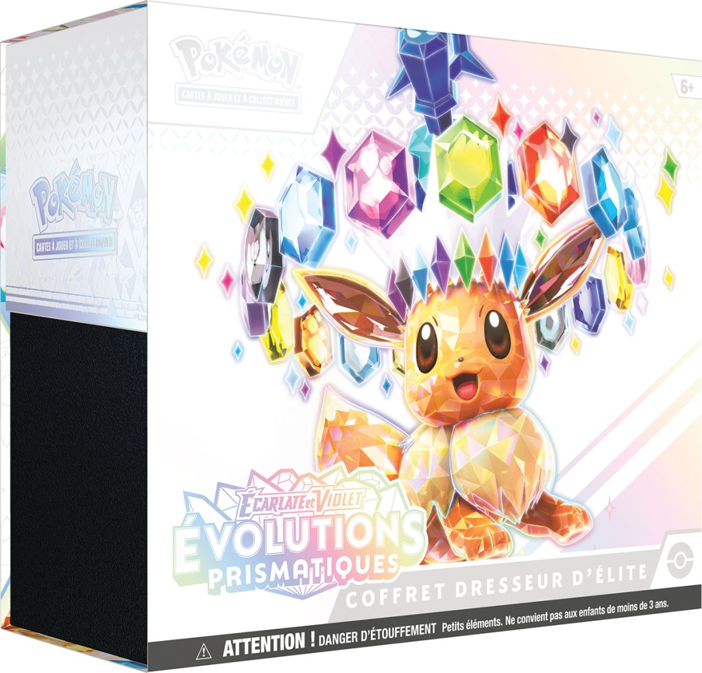 ETB Pokémon Évolutions Prismatiques - EV8.5 - Coffret Dresseur D’Élite