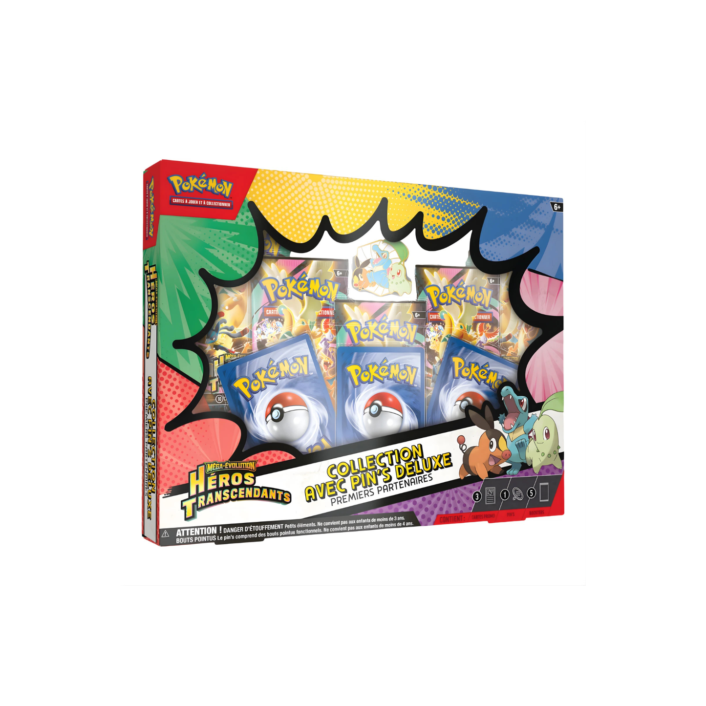 Coffret Deluxe Pin Collection – Héros Transcendants – ME2.5
