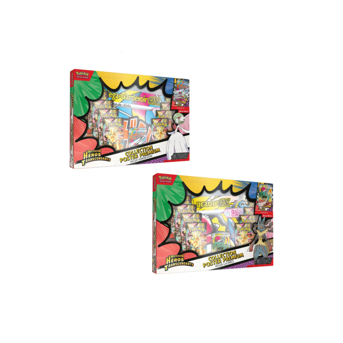 Coffret Collection Poster Premium Héros Transcendants – ME2.5