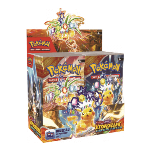 Display 36 boosters Pokémon Étincelles Déferlantes - EV08