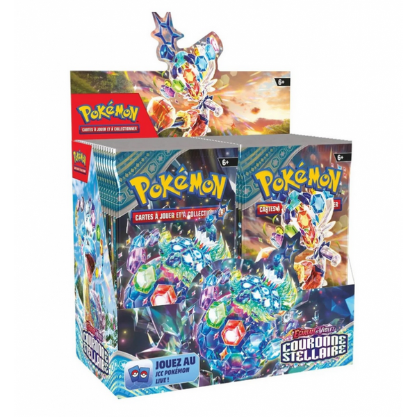 Display 36 boosters Pokémon Couronne Stellaire - EV07