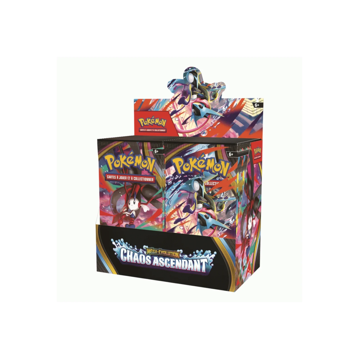 Display 36 boosters Pokémon Chaos Ascendant - ME04