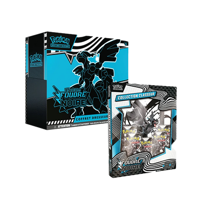 Pack ETB + Coffret Classeur Foudre Noire - EV10.5