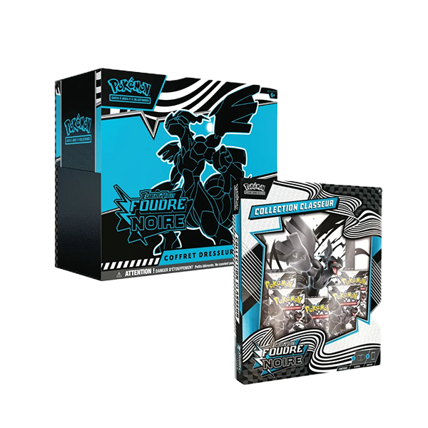 Pack ETB + Coffret Classeur Foudre Noire - EV10.5