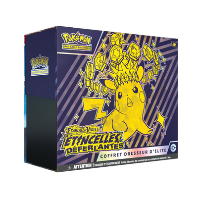ETB Pokémon Étincelles Déferlantes - EV08 - Coffret Dresseur D’Élite