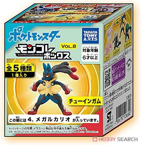 Lucario - Pokemon 2022 Takara Tomy 2" Moncolle Box #8 Figure
