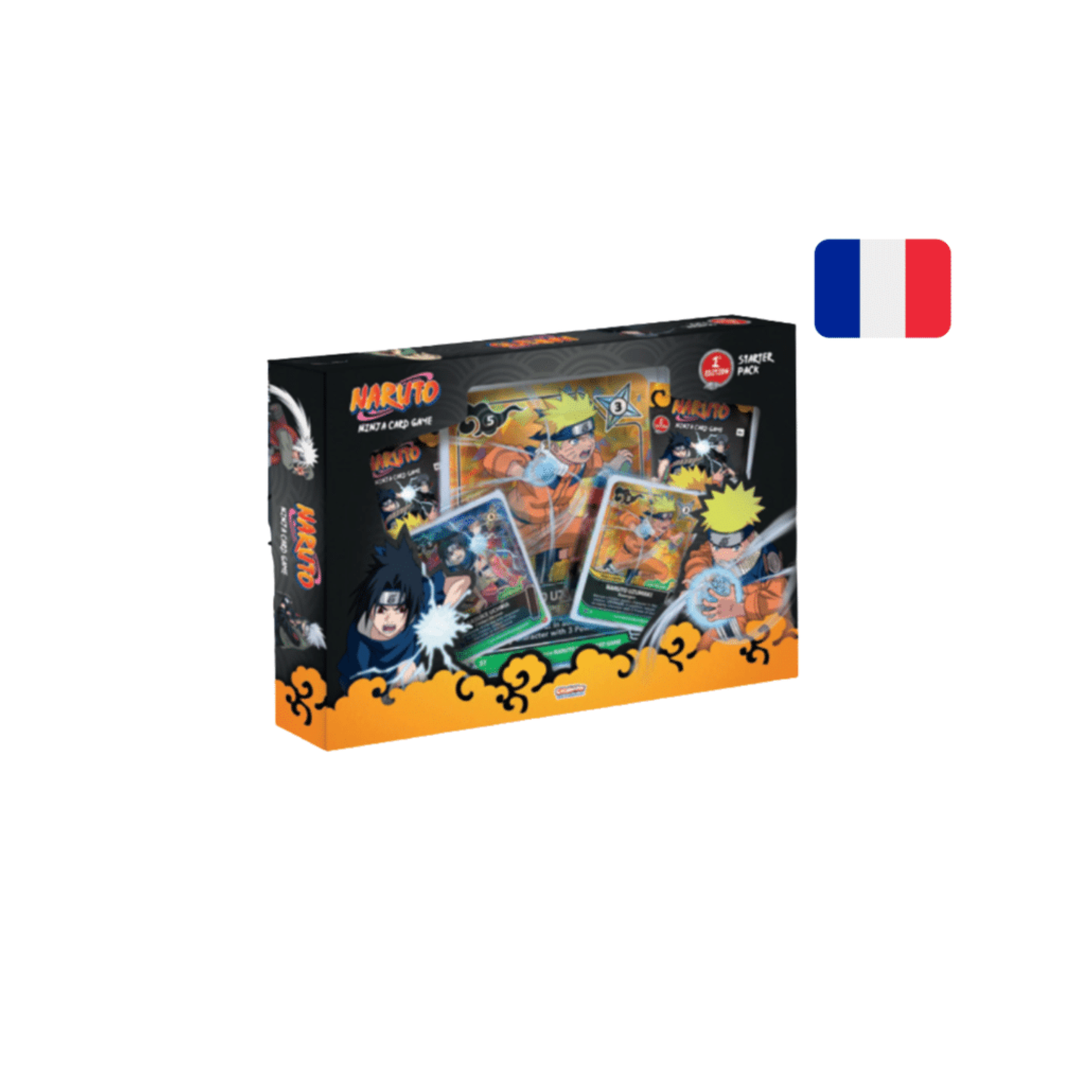 Naruto Mythos TCG – Coffret Spécial Pack Naruto et Sasuke Édition 1   – Konoha Shidō en français