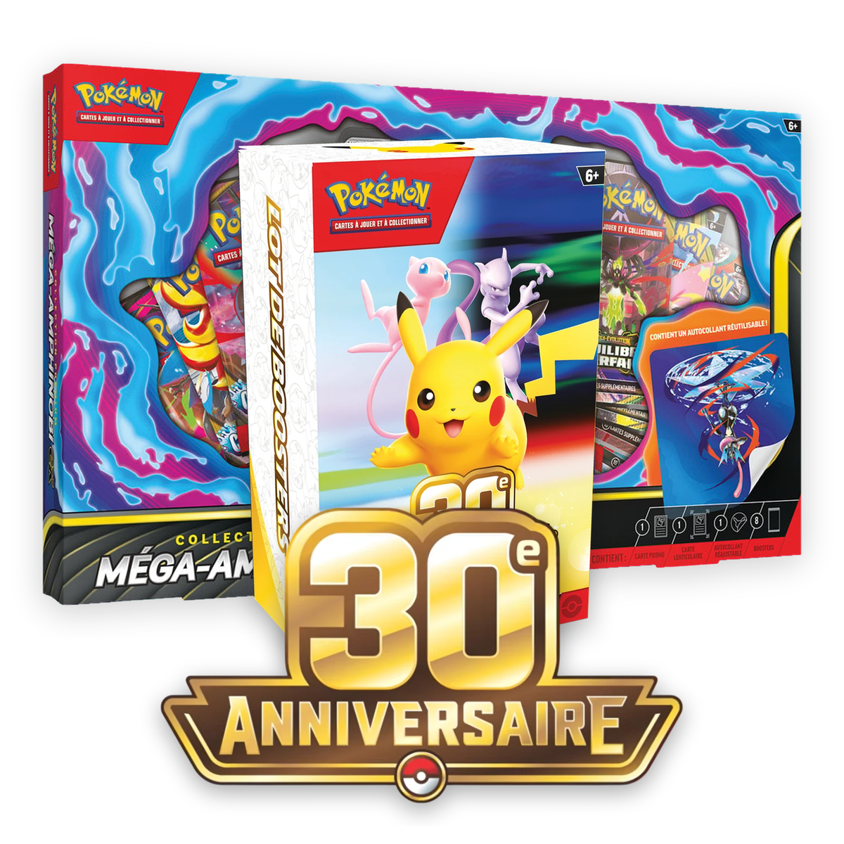 Pack Bundle 30ème anniversaire + Coffret premium Méga-Amphinobi ex