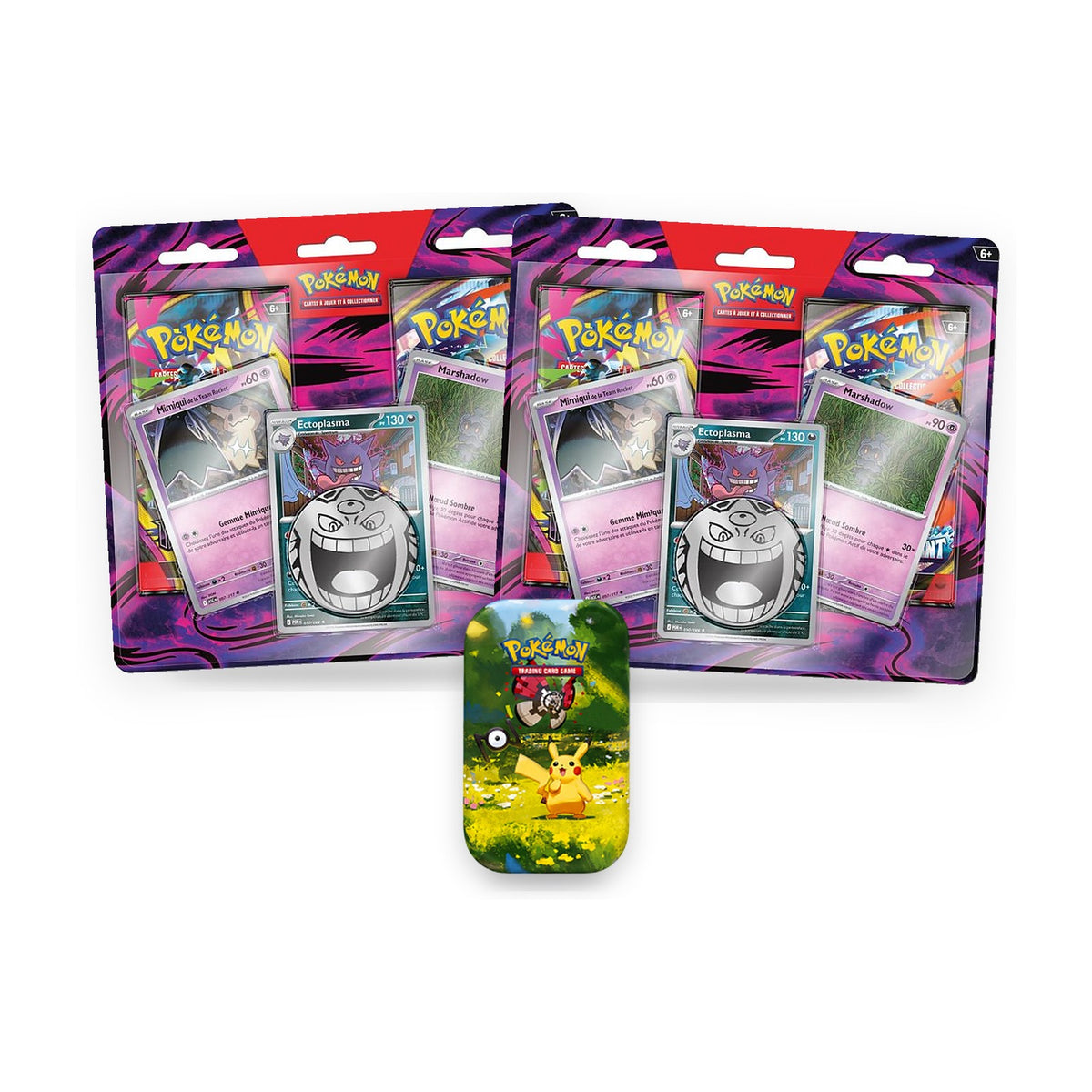 Pack Pokémon 1 Mini Tin 30ème Anniversaire + 2 Duopack ME04/ME05 (Septembre 2026)