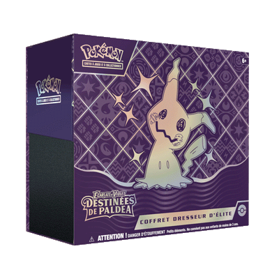 Coffret Dresseur D’Élite ETB Pokémon Destinées de Paldea – EV 4.5
