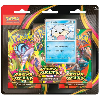 Tripack blister 3 boosters Pokémon Règne Delta - ME06