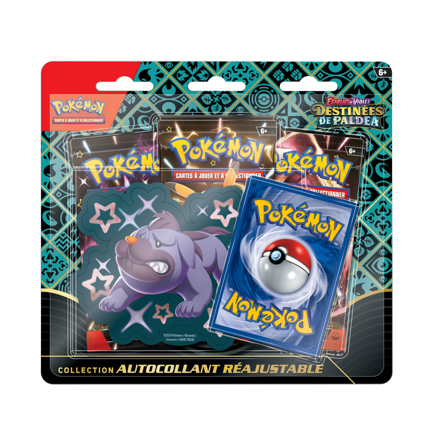 Tripack Pokémon Destinées de Paldéa -  EV4.5