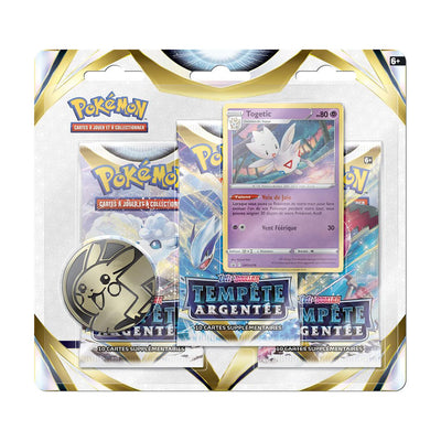 Tripack Pokémon Tempête Argentée -  EB12