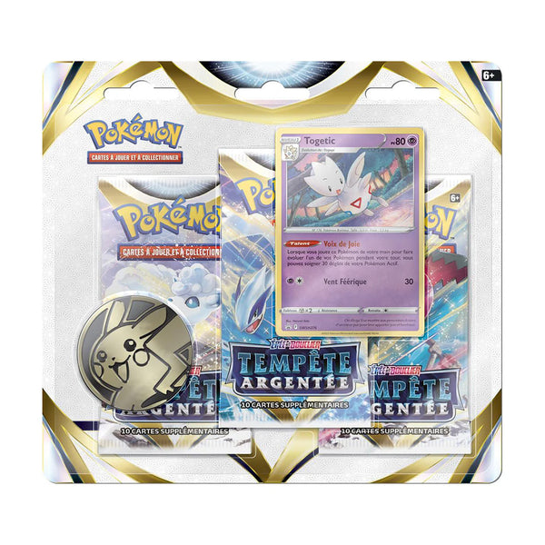 Tripack Pokémon Tempête Argentée -  EB12